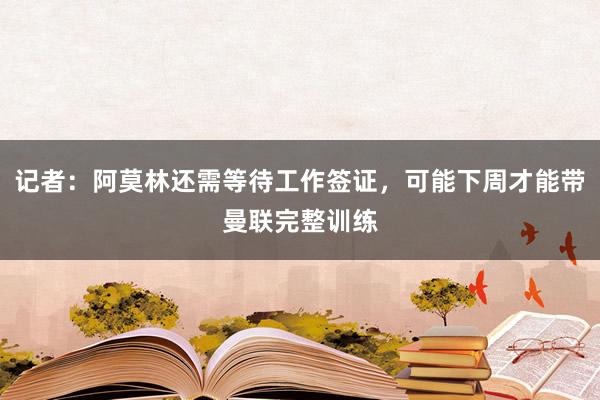 记者：阿莫林还需等待工作签证，可能下周才能带曼联完整训练