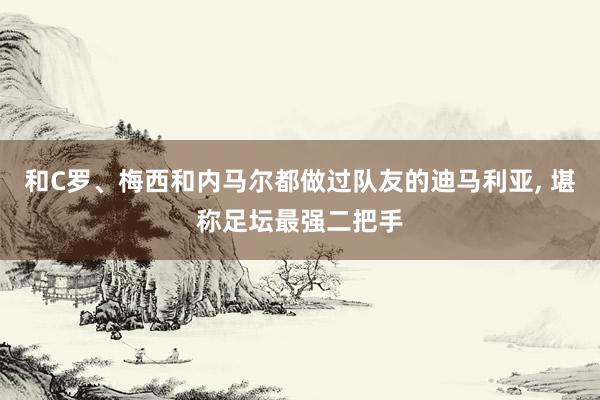 和C罗、梅西和内马尔都做过队友的迪马利亚, 堪称足坛最强二把手